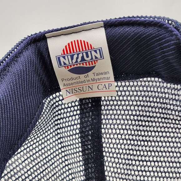 Tim Hurley Music Autographed Anchor Logo Navy White Trucker Hat Country Singer - Picture 12 of 12